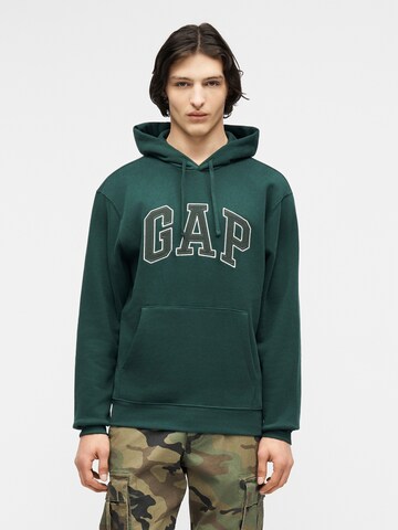 GAP Sweatshirt in Green: front