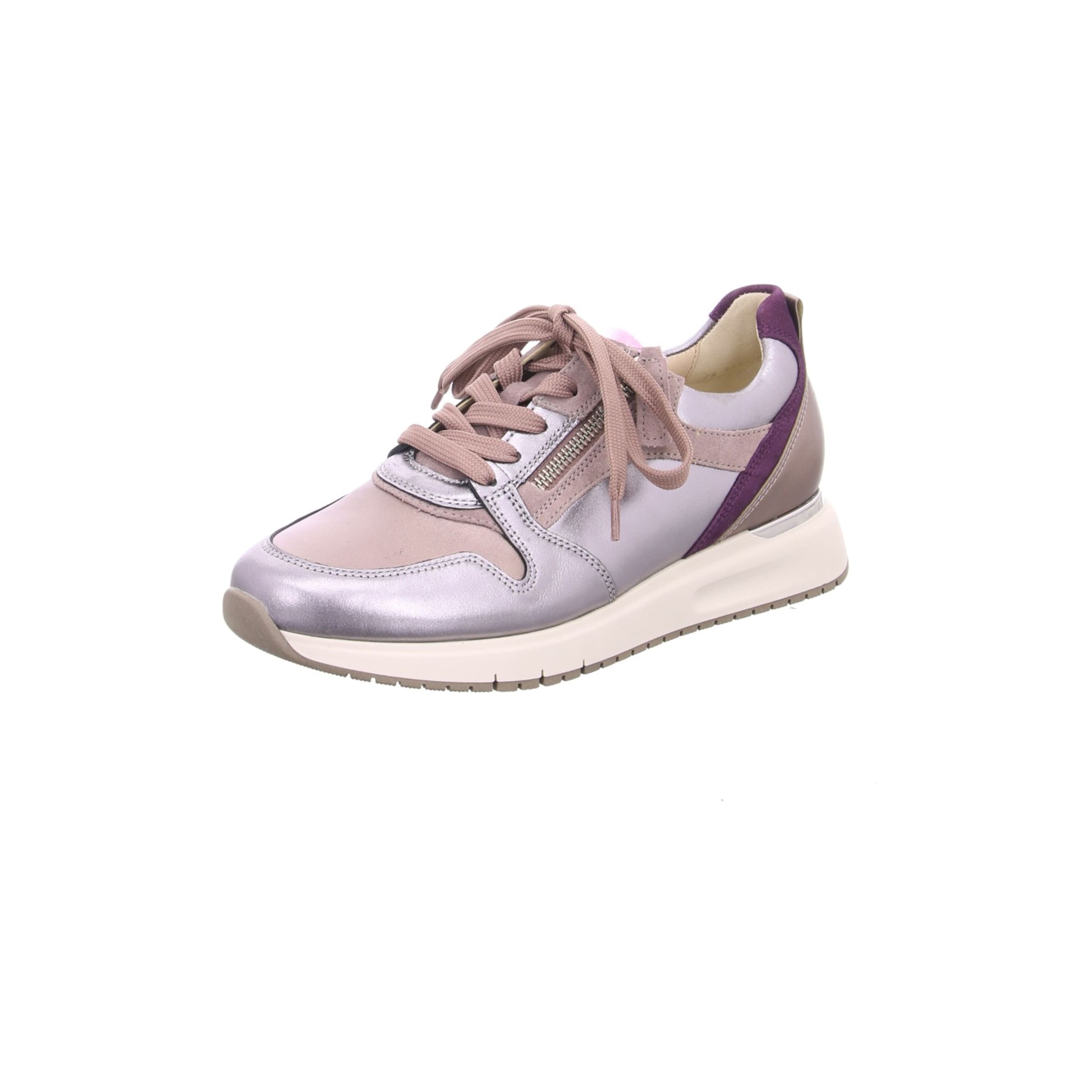 GABOR Platform trainers in Purple: front