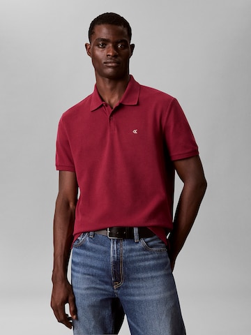 T-Shirt Calvin Klein Jeans en violet : devant