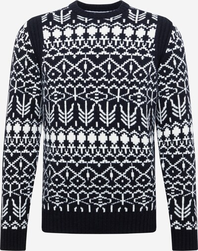 Pulover 'BALTE' BOGNER pe negru / alb, Vizualizare produs