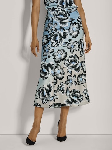 Jupe MADELEINE en bleu : devant