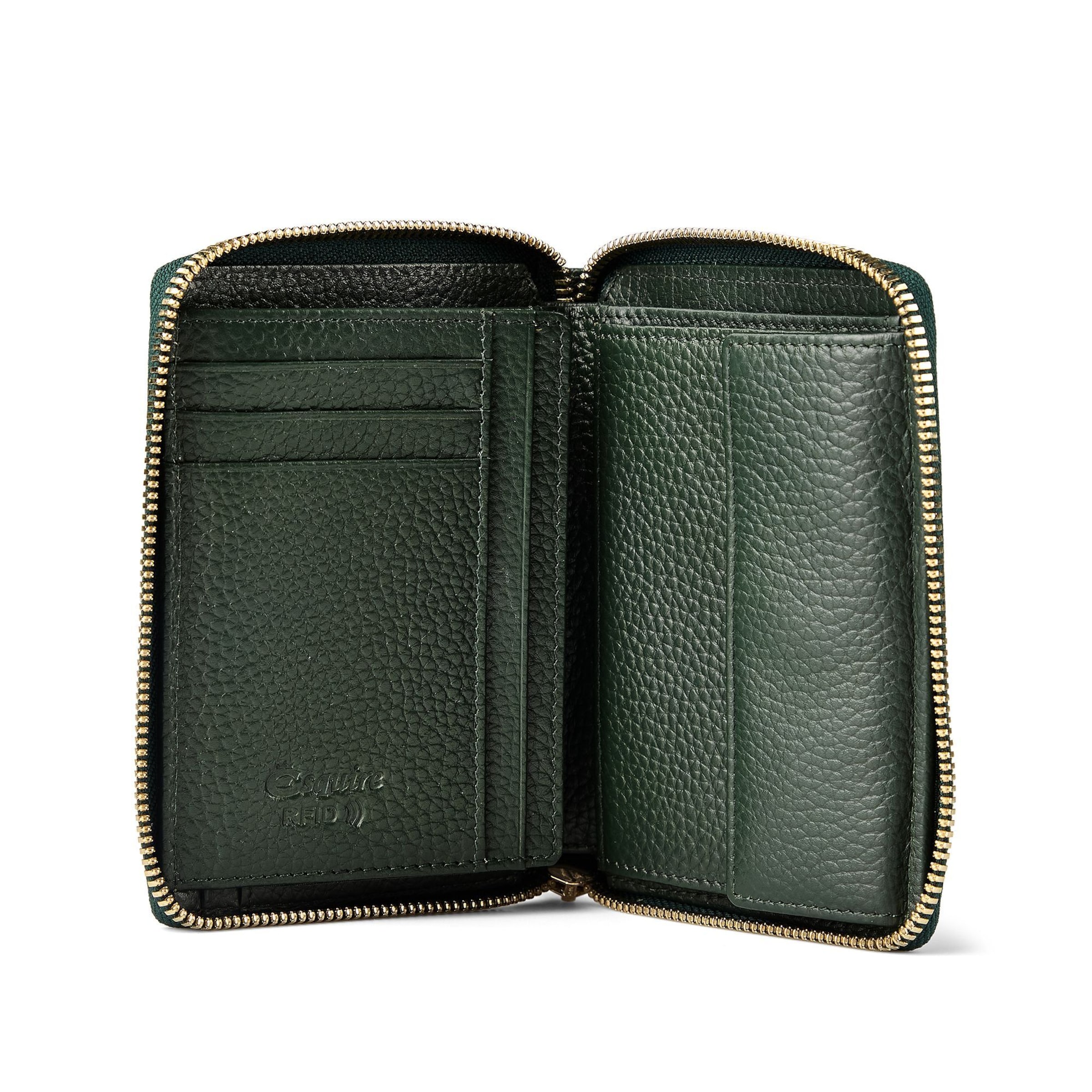 Porte-monnaies 'Alexandria' Esquire en vert