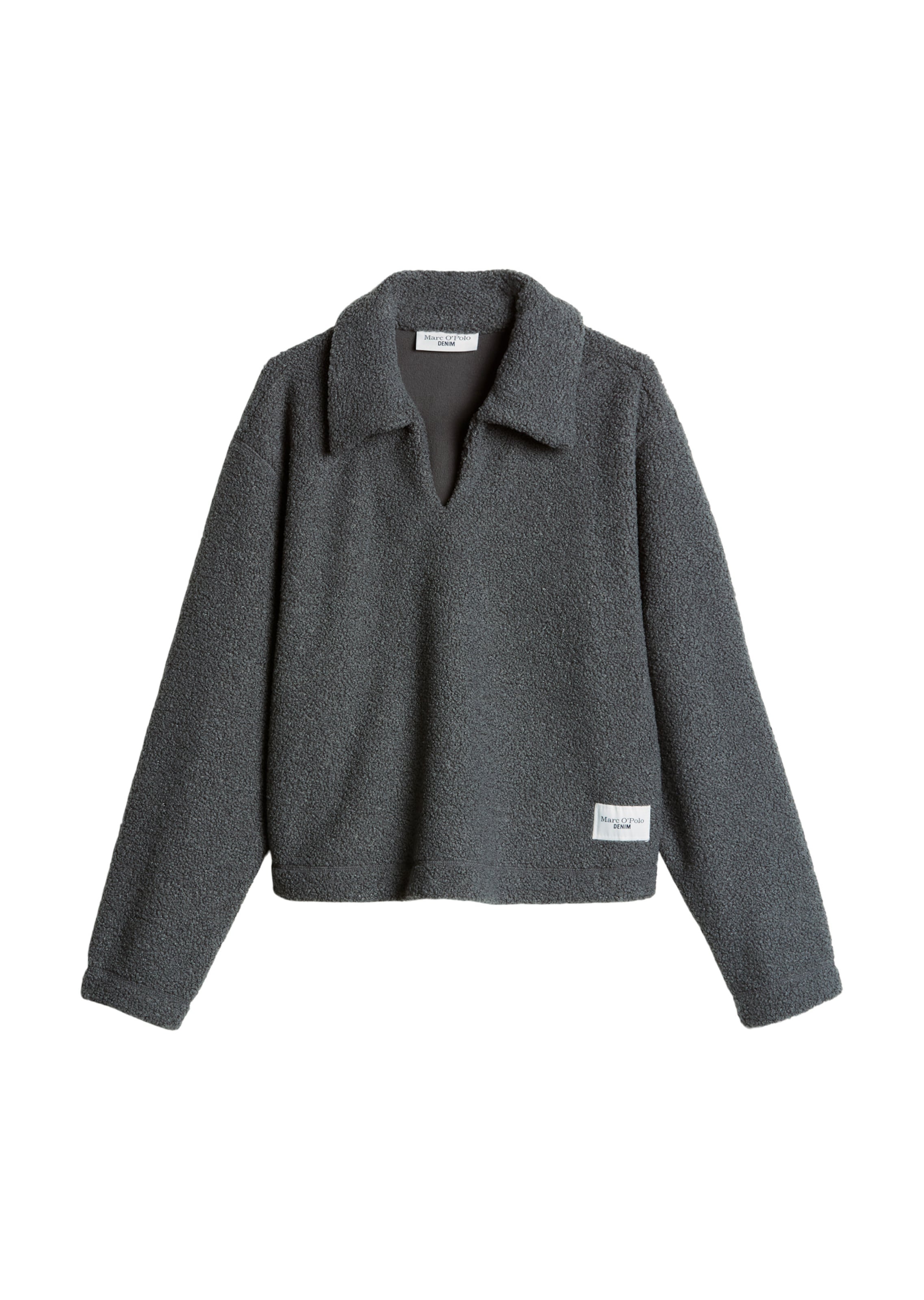 Sweat-shirt Marc O'Polo DENIM en gris : devant