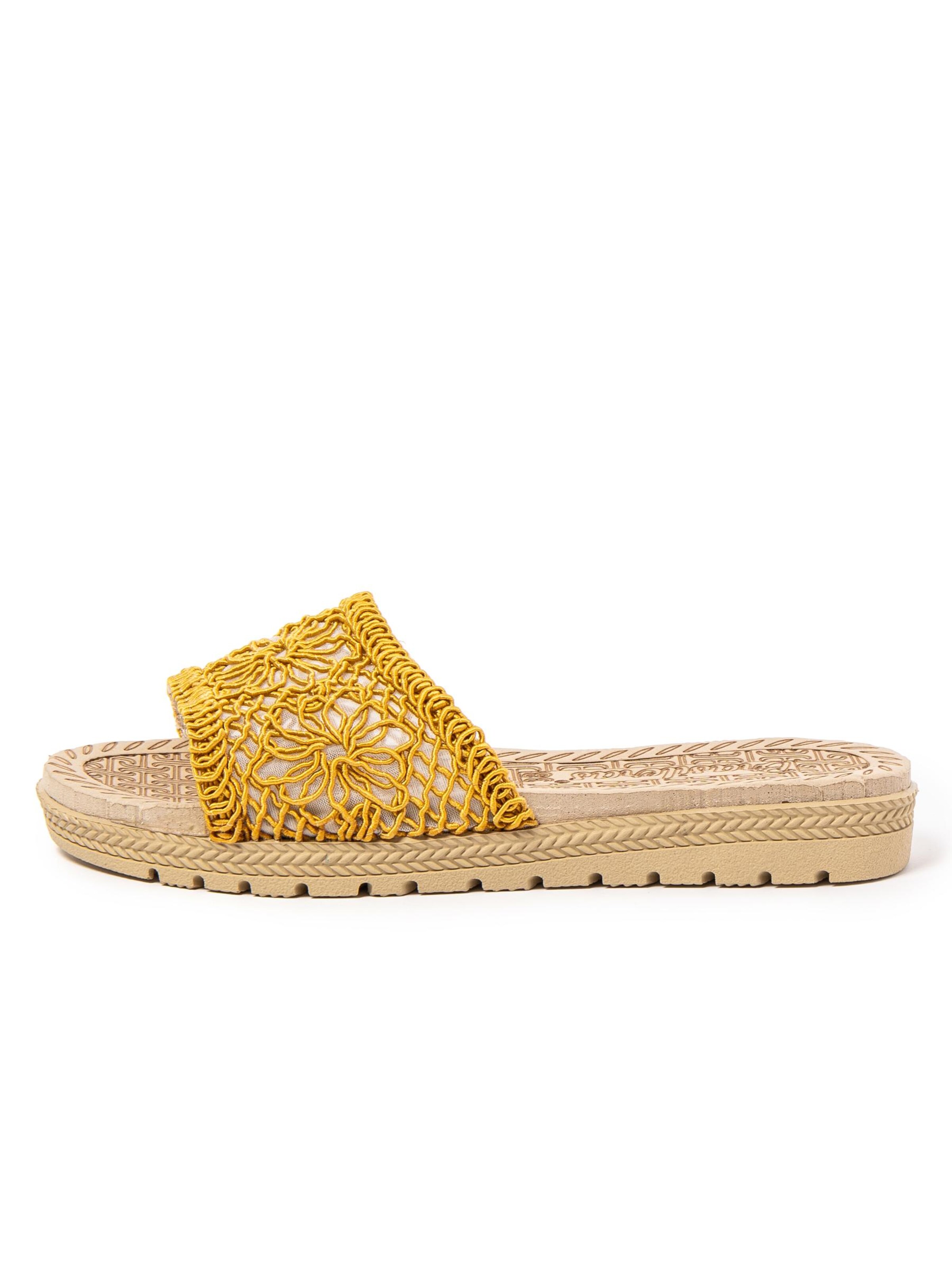 Brasileras Sandals 'Breezie' in Yellow: front