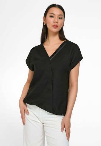 Anna Aura Blouse in Zwart: voorkant