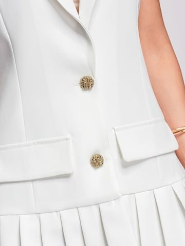 Robe de soirée Ombre en blanc