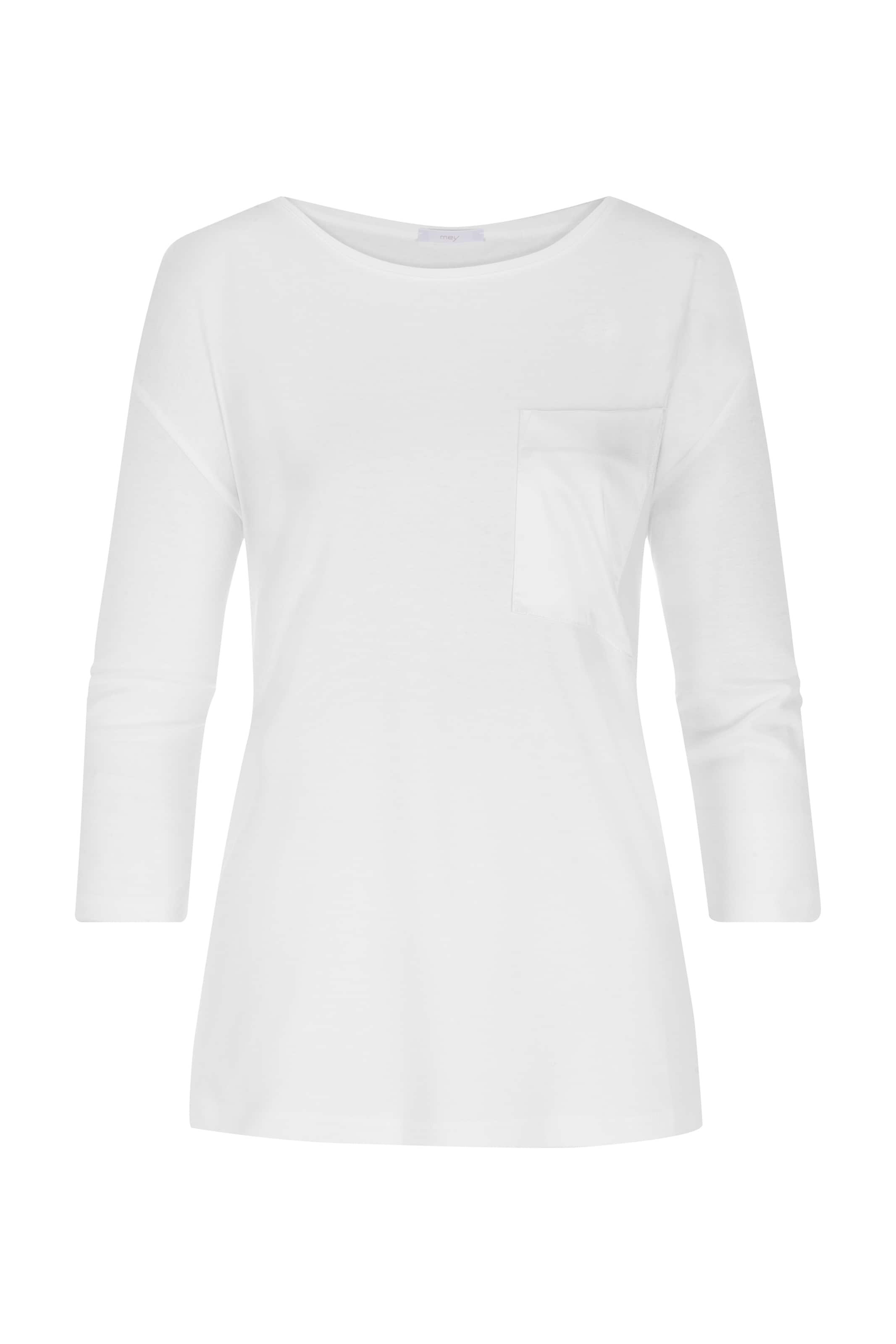 Chemise de nuit Mey en blanc : devant