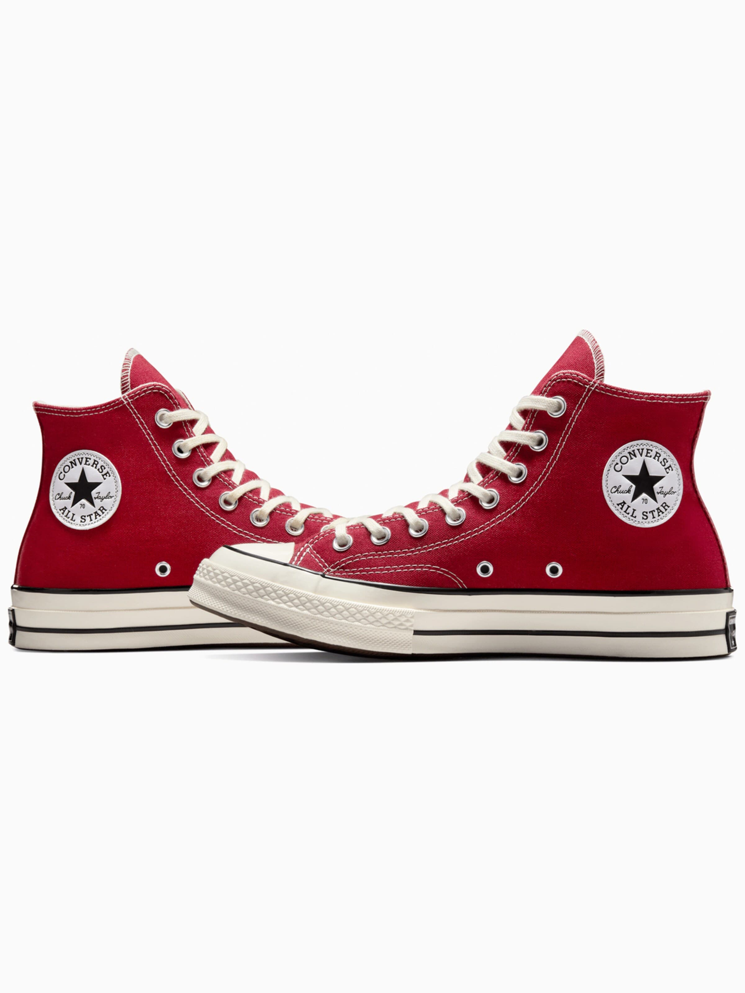 CONVERSE Sneakers hoog 'Converse Chuck 70' in Rood