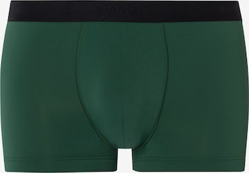 Hanro Boxershorts ' Micro Touch ' in Groen: voorkant