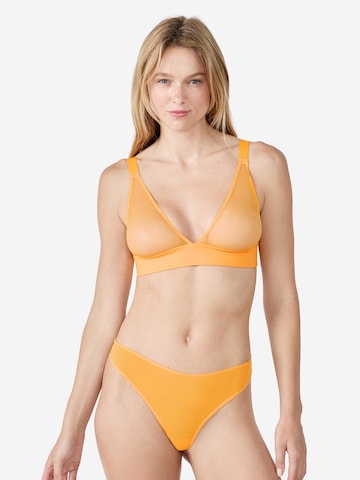 Triangolo Reggiseno 'Gamme' di ETAM in giallo: frontale