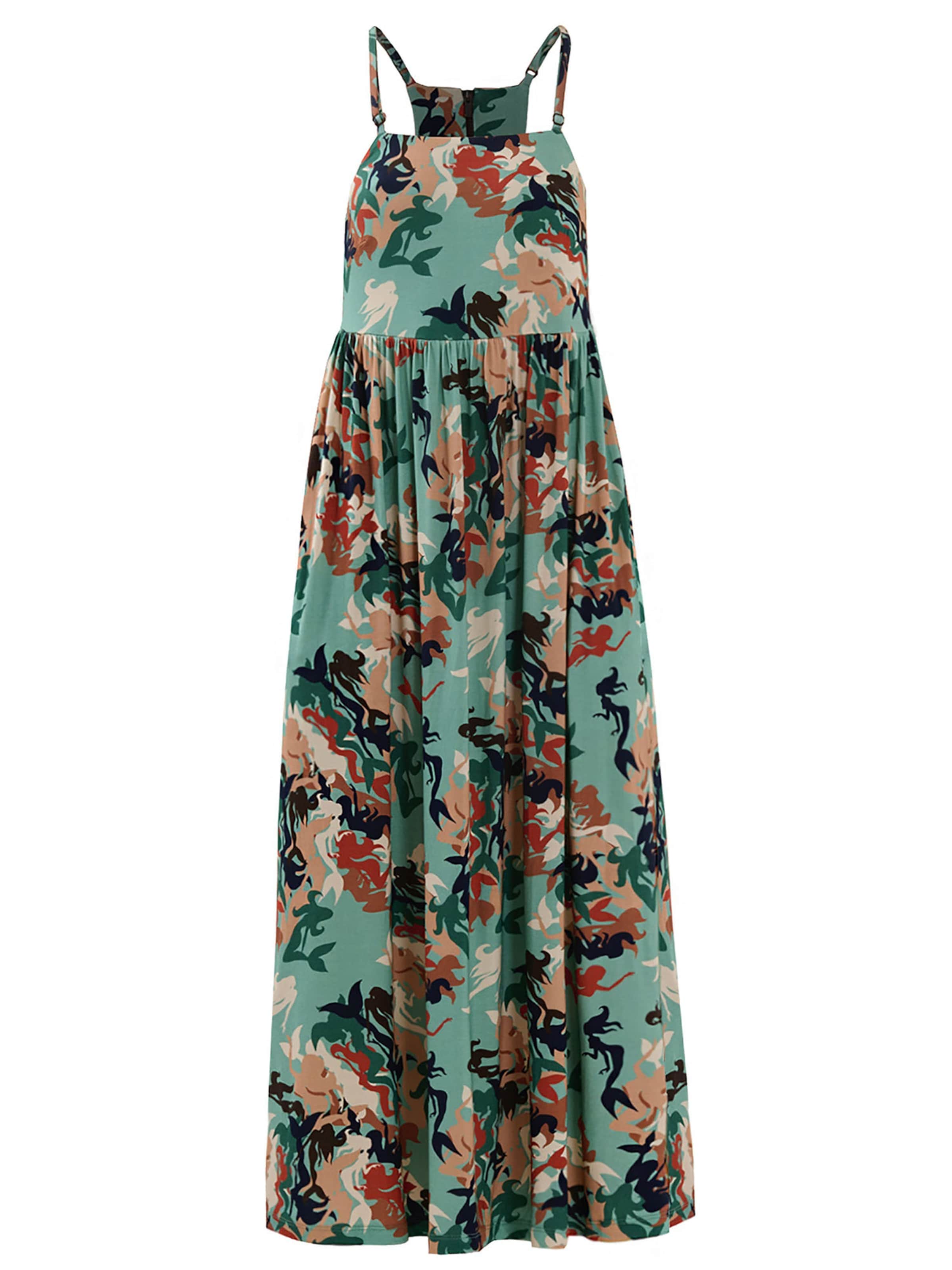 Anou Anou Kleid in Grün: Vorderseite