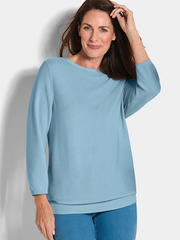 Pull-over Goldner en bleu : devant