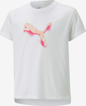 PUMA Performance Shirt in White: front