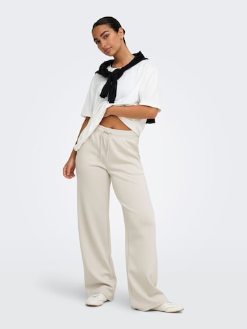 ONLY PLAY Regular Workout Pants 'ONPLOUNGE' in Beige