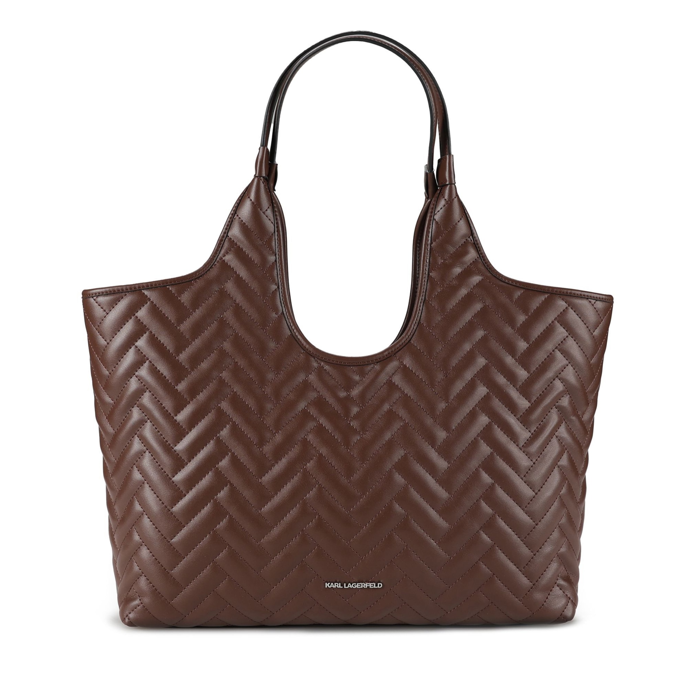 Karl Lagerfeld Shoulder bag 'Brick' in Dark brown, Item view