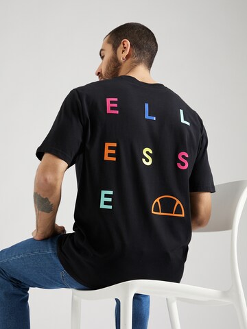 ELLESSE - Camisa 'Nessia' em preto