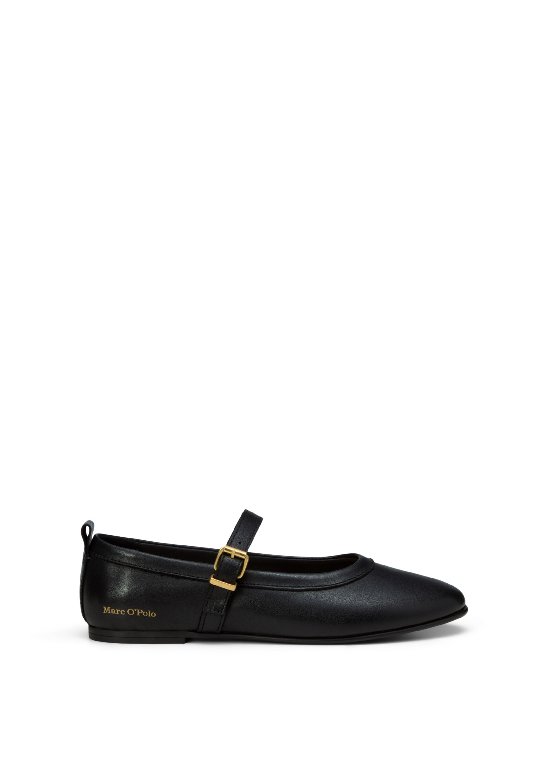 Marc O'Polo Strap ballerina 'Gina' in Black