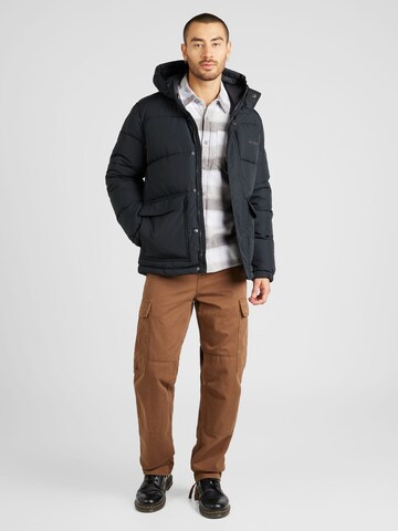 HOLLISTER Winter Jacket in Black