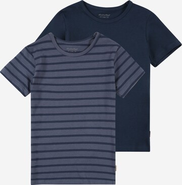 MINYMO Shirt in Blauw: voorkant