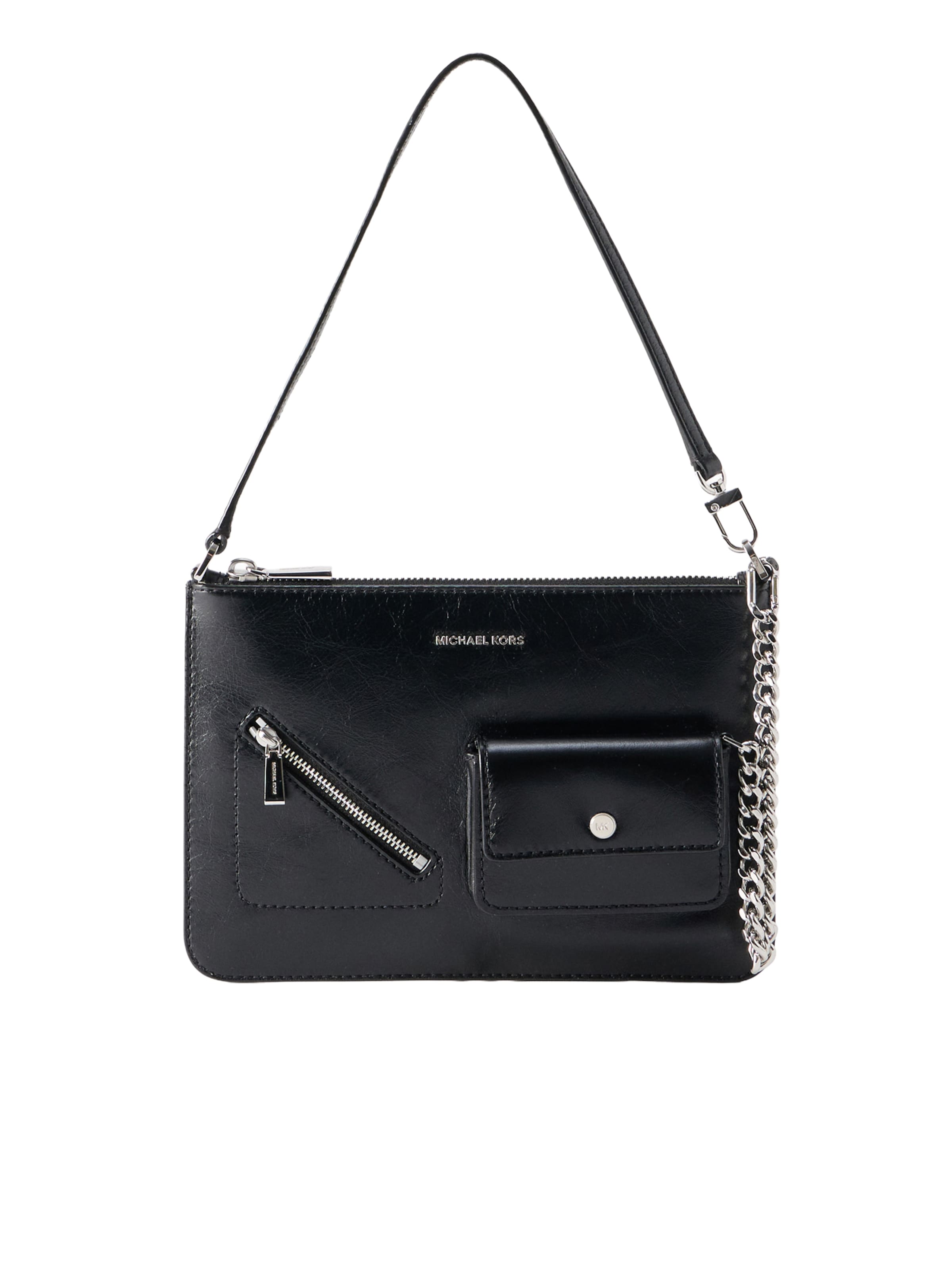 Geantă de umăr de la MICHAEL Michael Kors pe negru: față