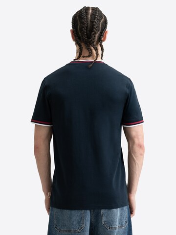 LONSDALE - Camisa 'QUIN' em azul