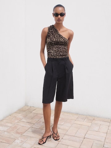 MANGO Top 'SOFI' in Brown