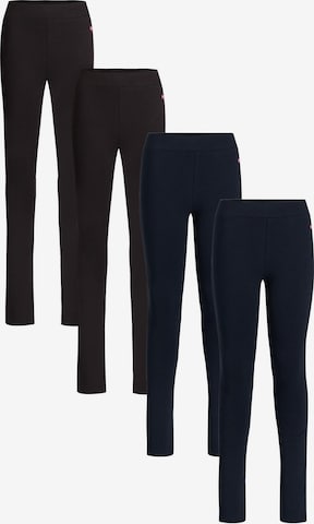 WE Fashion Skinny Leggings in Blau: predná strana