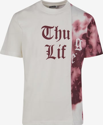 Thug Life Shirt 'Underground' in White: front