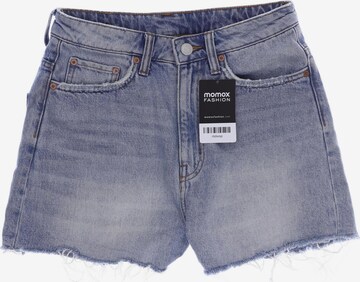 WEEKDAY Shorts S in Blau: predná strana