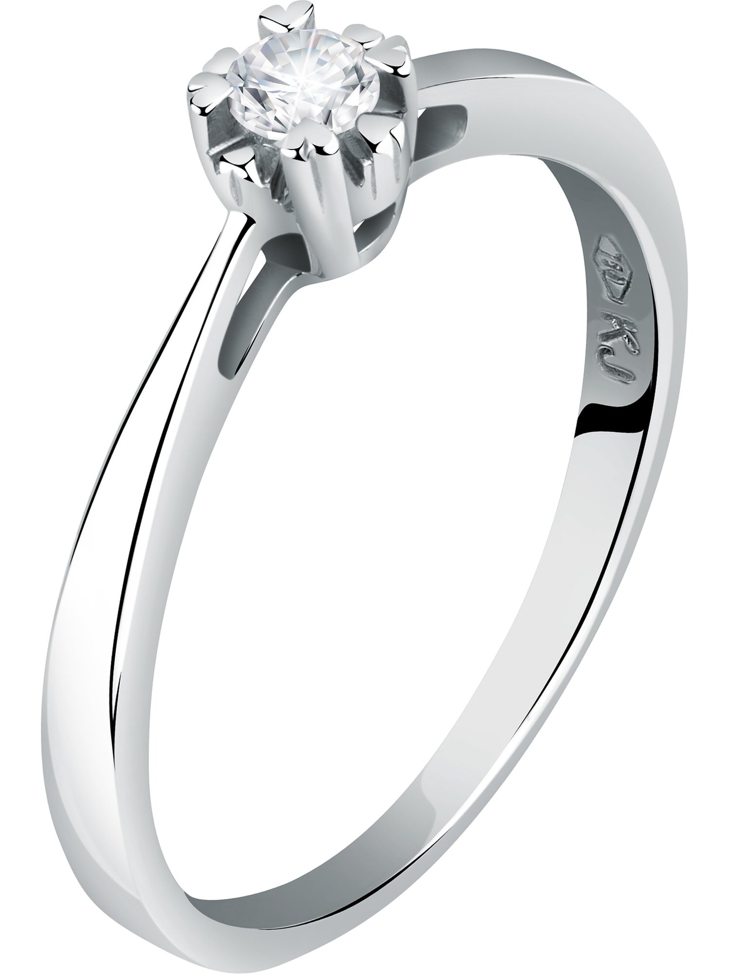 CHRIST Ring in Silver: front