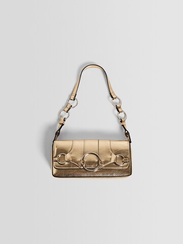 BershkaRučna torbica - zlatna boja
