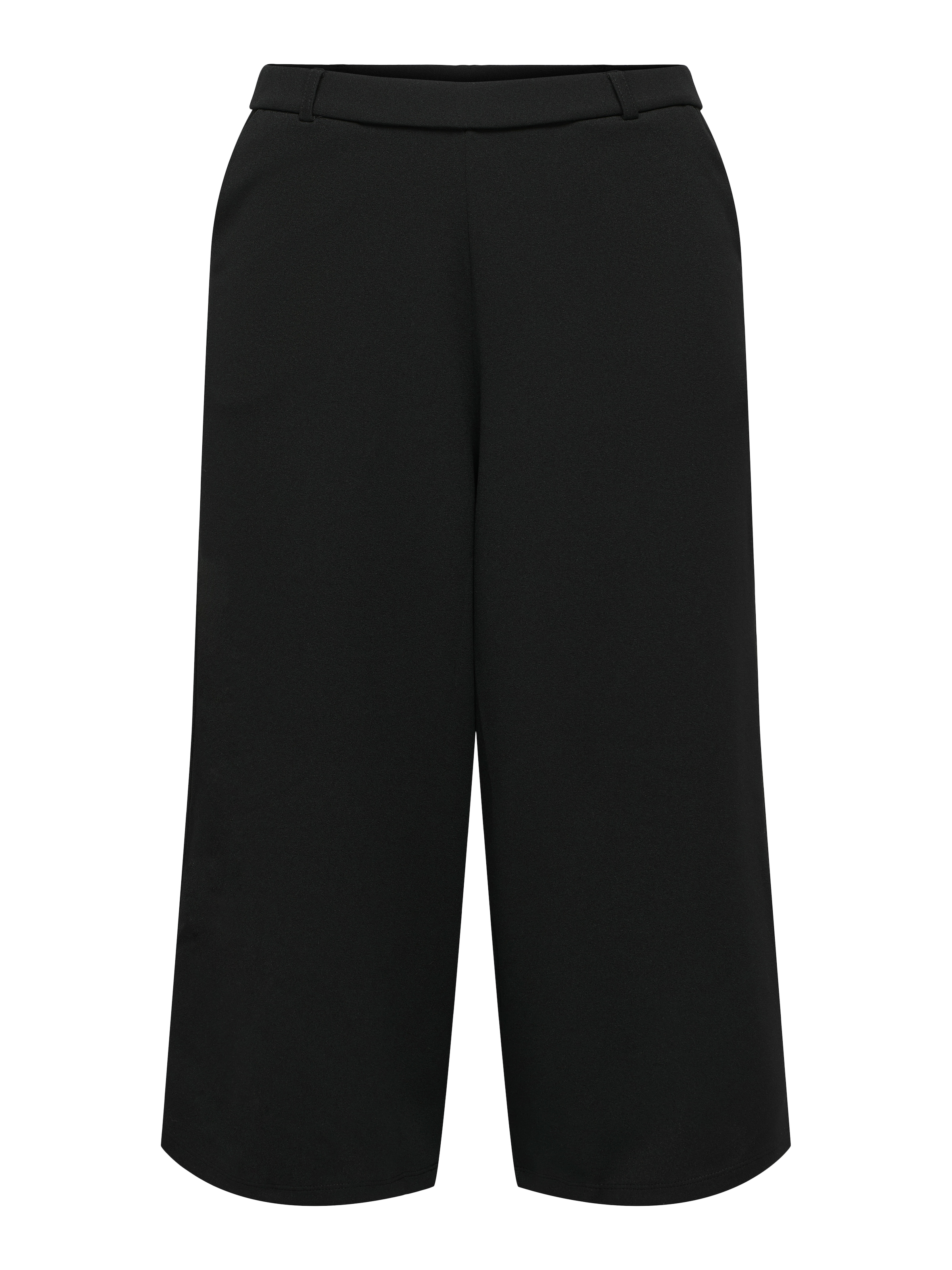 ONLY - Pierna ancha Pantalón 'ONLSANIA' en negro: frente