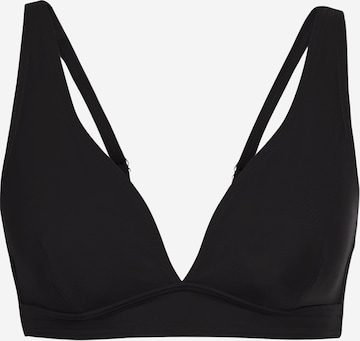 LSCN by LASCANA - Bustier Top de bikini 'Gina' en negro: frente