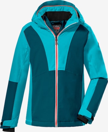 KILLTEC Athletic Jacket in Blue: front