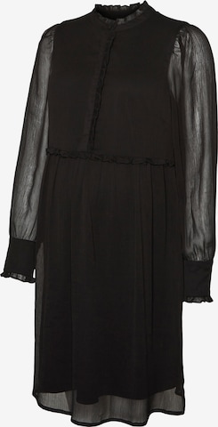 Vero Moda Maternity Shirt Dress 'Dee' in Black: front