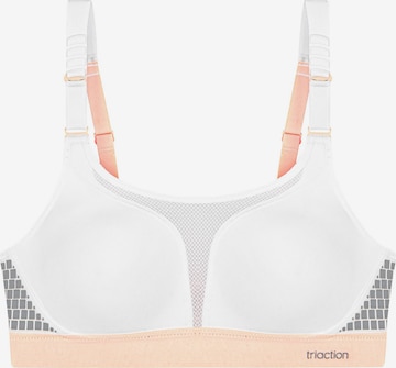 Triumph Triaction Sport-BH ' Triaction Extreme Lite ' in Weiß: Vorderseite