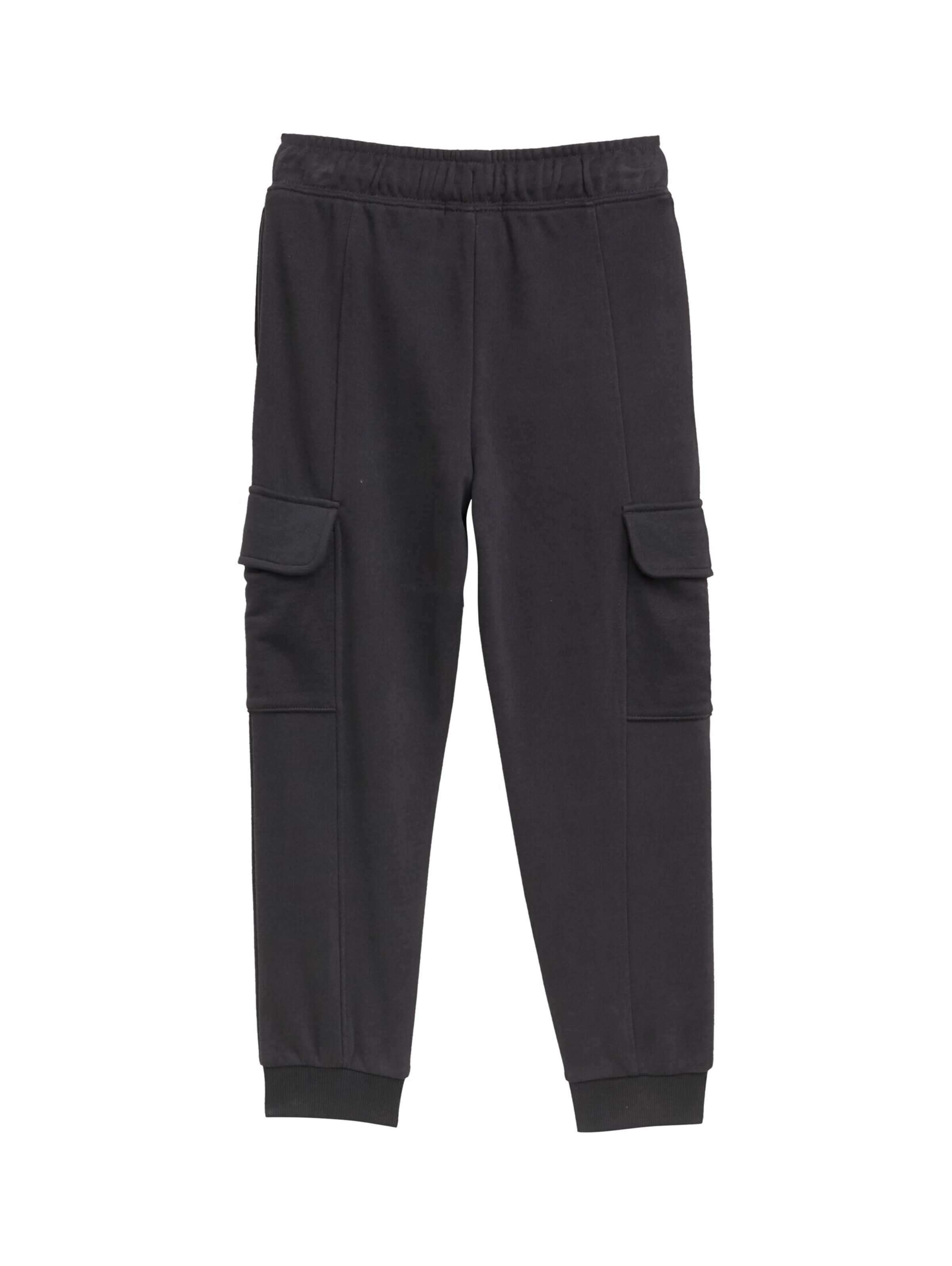 TOM TAILOR Tapered Broek in Grijs