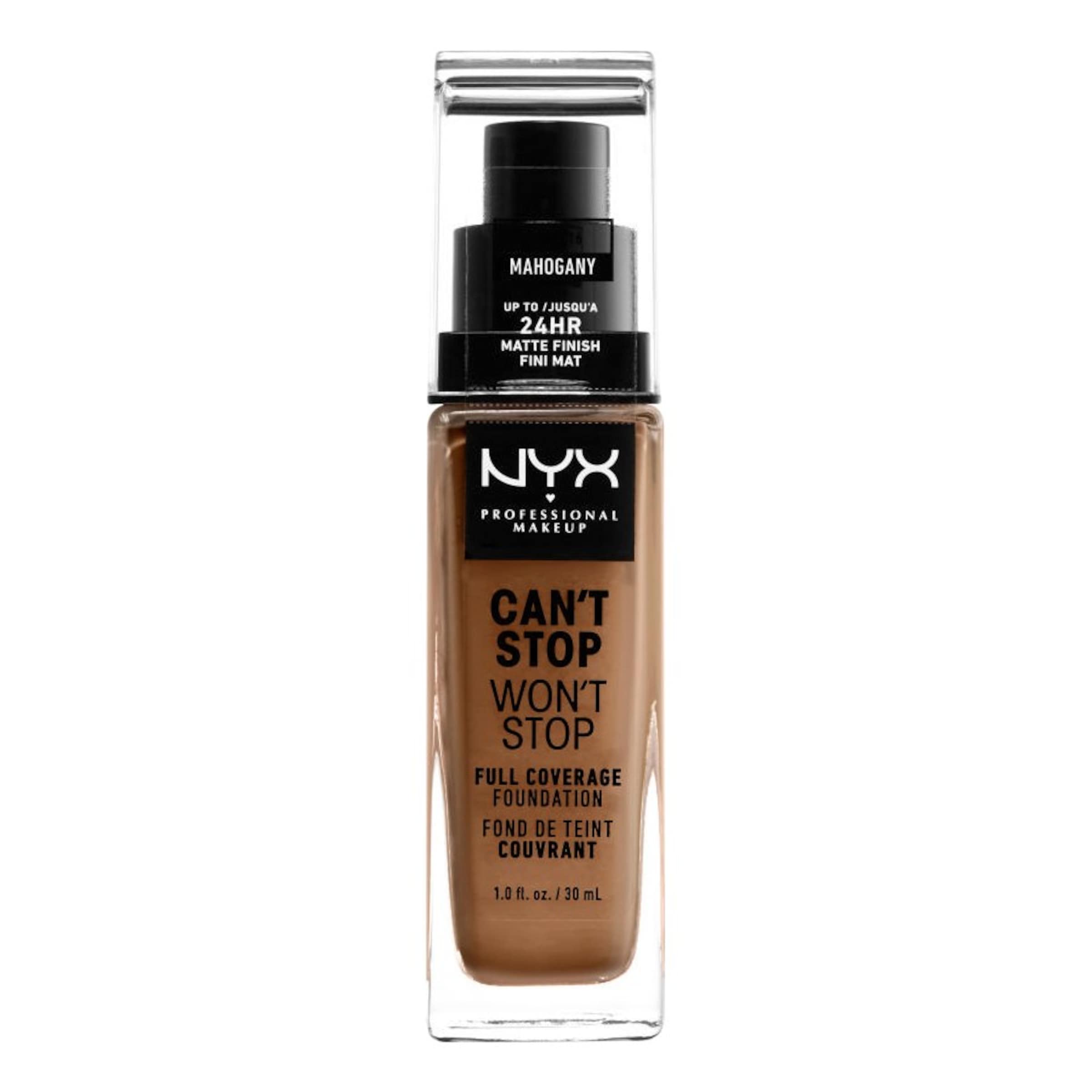 NYX Professional Makeup Foundation Cant Stop Wont Stop in Beige 