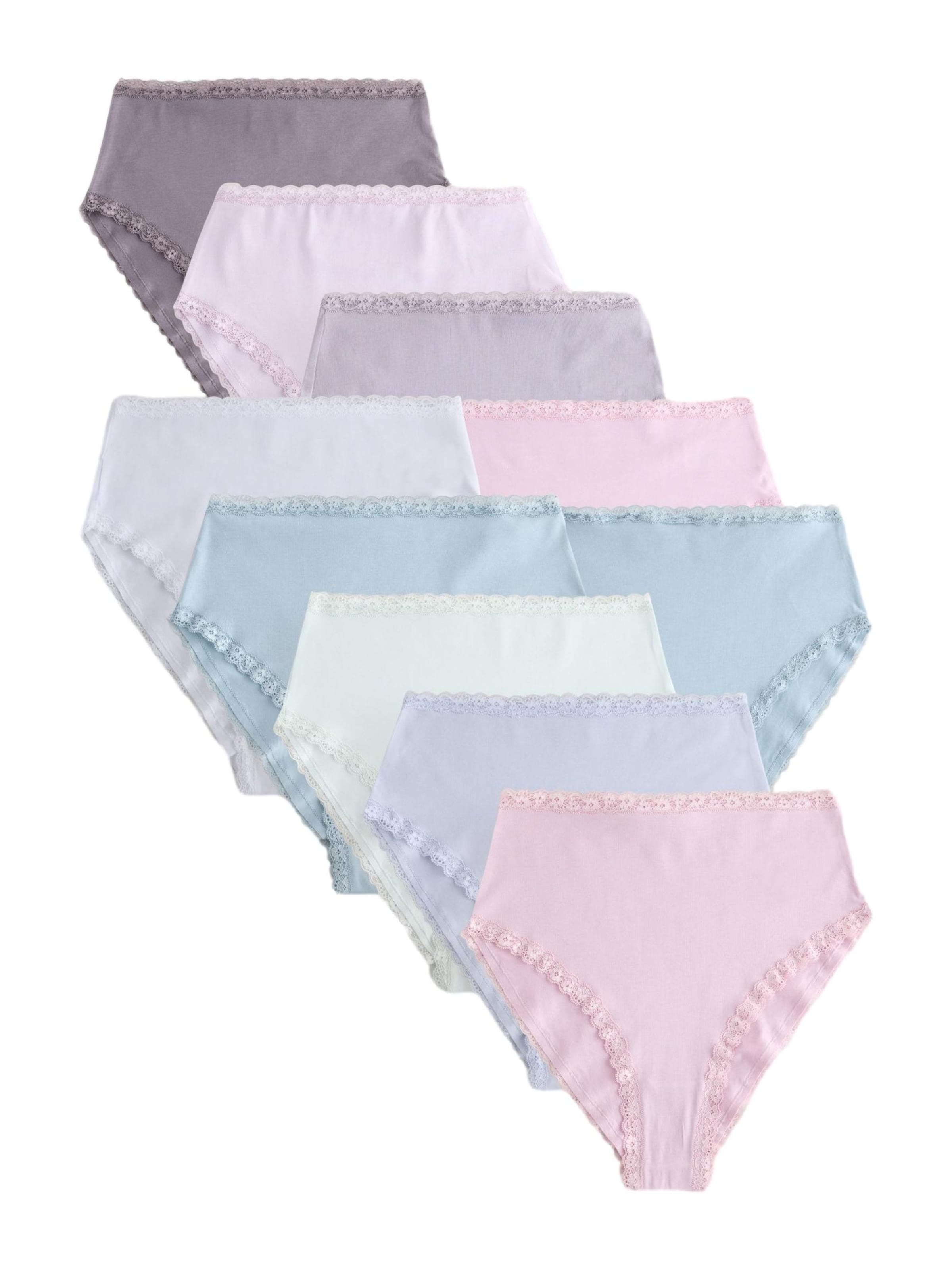Next Cueca em XS em azul céu / azul claro / amora / roxo claro / cor-de-rosa, Vista do artigo