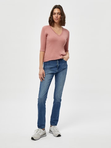 Pullover 'Tana' di Peppercorn in rosa