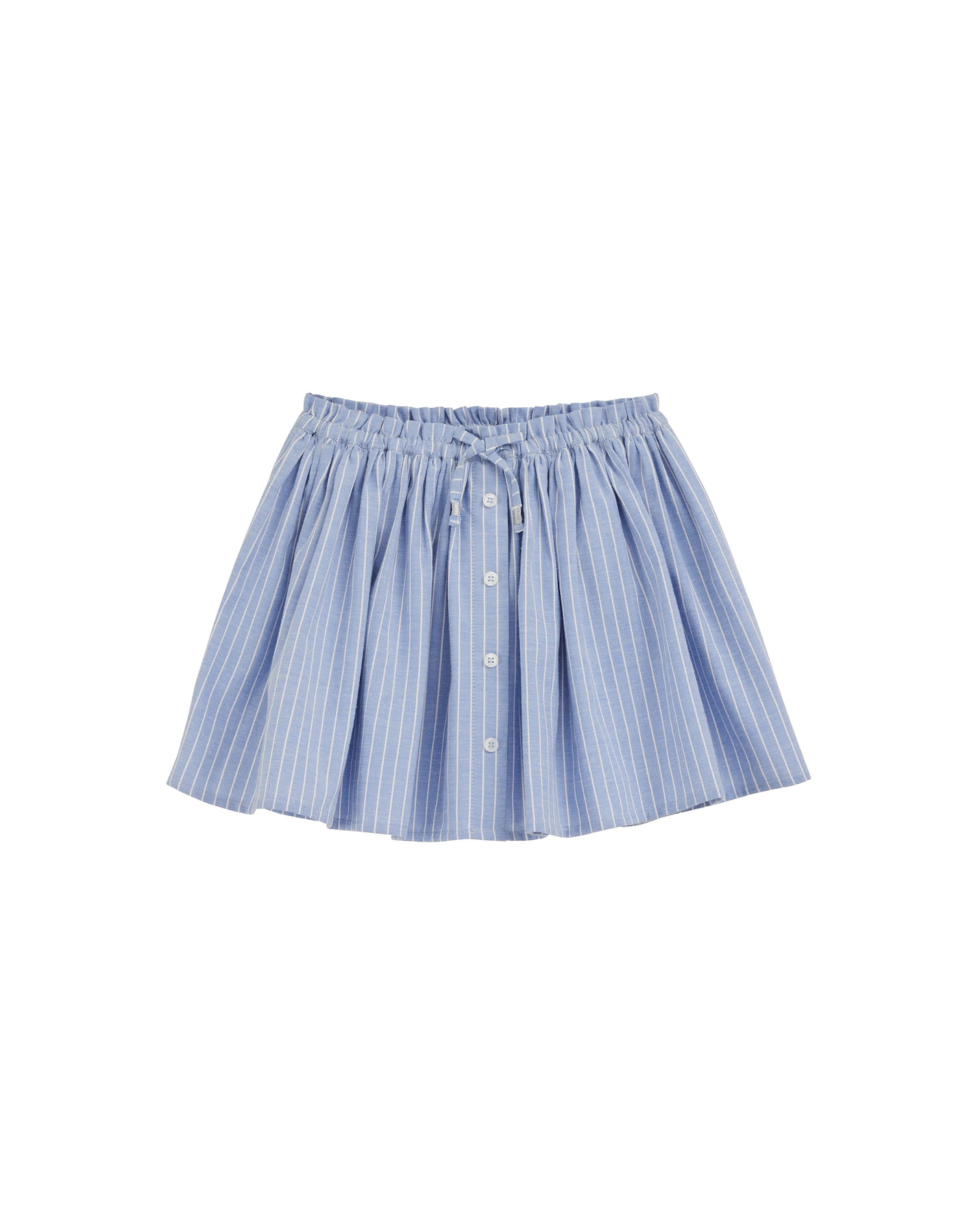 Jupe WE Fashion en bleu : devant