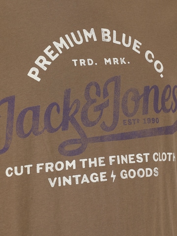 Jack & Jones Plus T-Shirt 'BLULOUIE' in Grün