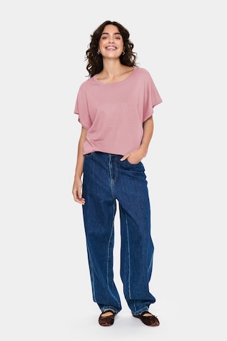 SAINT TROPEZ Pullover 'Mila' in Pink