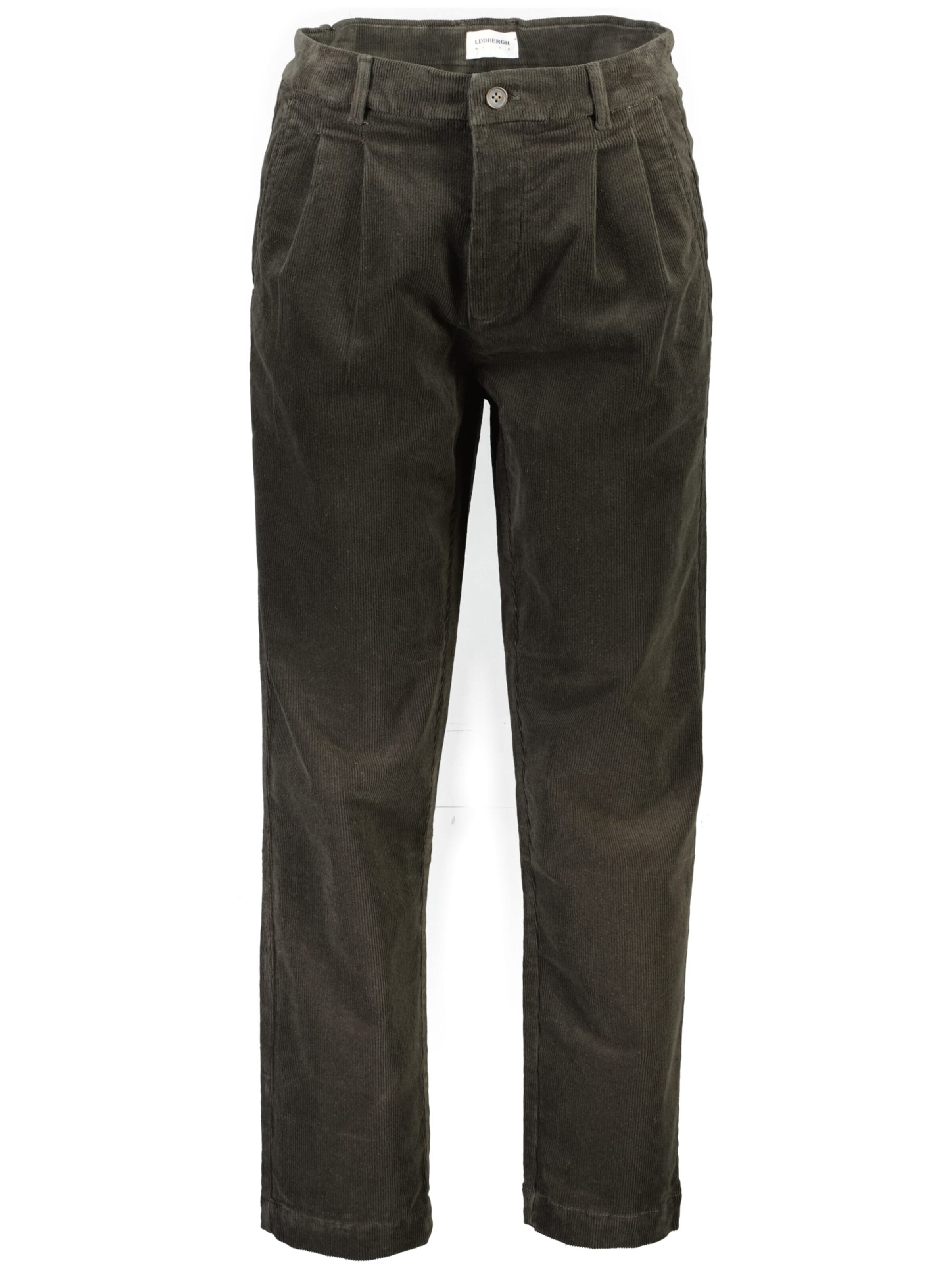 Lindbergh Wide leg Trousers in Green: front