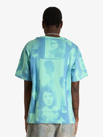 T-Shirt ACUPUNCTURE en bleu