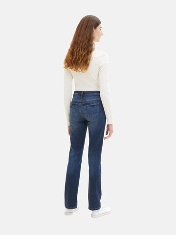 TOM TAILOR Bootcut Jeans 'Alexa' in Blauw