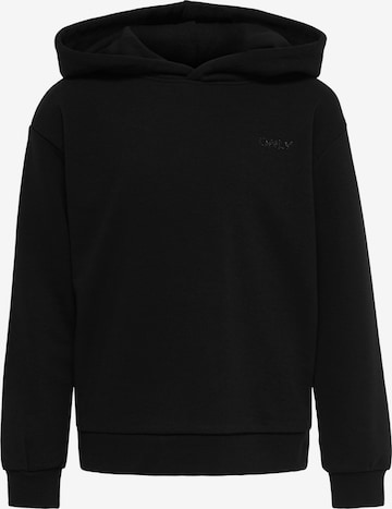KIDS ONLY Sweatshirt 'Zoey' i svart: framsida