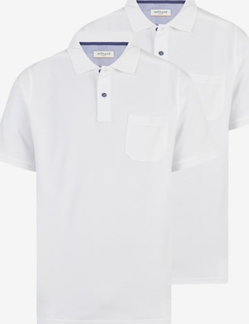 redmond Shirt 'Basic' in Weiß: Vorderseite