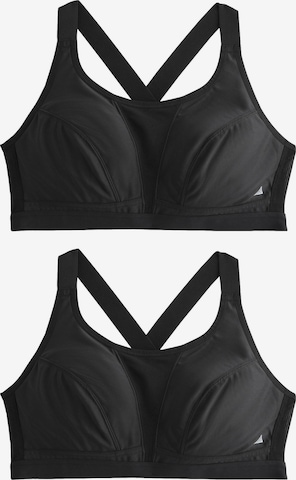 Bustier Soutien-gorge Next en noir : devant