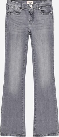 Flared Jeans 'Charlie' di KIDS ONLY in grigio: frontale